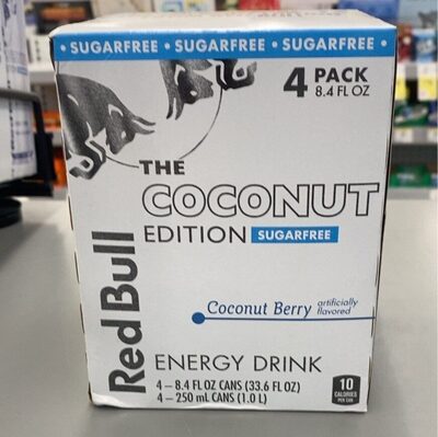 Redbull coconut SF front packaging