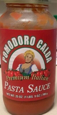 Premium Italian Pasta Sauce front packaging