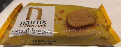 Biscuit breaks front packaging