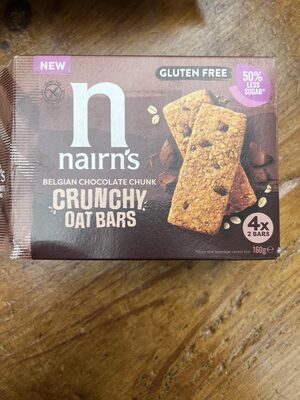 Belgian Chocolate Chunk Crunchy Oat Bars