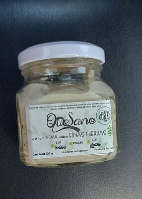 Estilo crema sabor finas hierbas