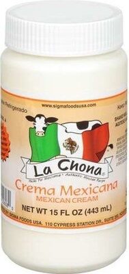 Mexican Style Cream front packaging