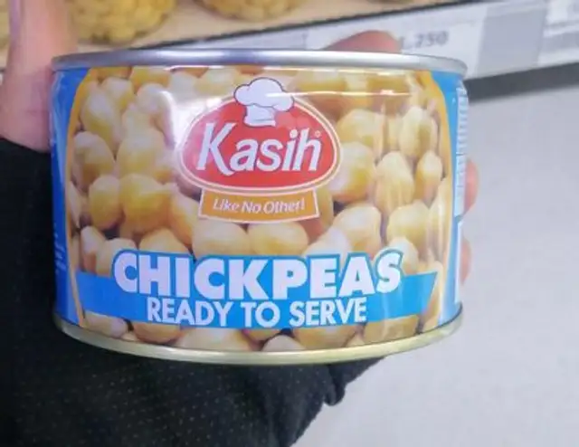 Kasih CHICKPEAS front packaging