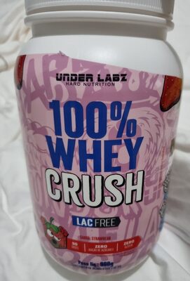 Whey Crush, Zero Lactose, Strawberry