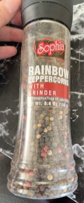 Rainbow peppercorns