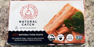 Yellowfin Tuna Slices In Extra Virgin Olive Oil