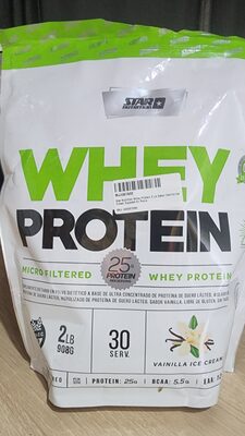Whey Protein front packaging