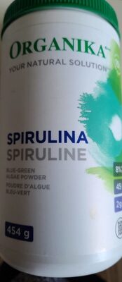 Spiruline front packaging