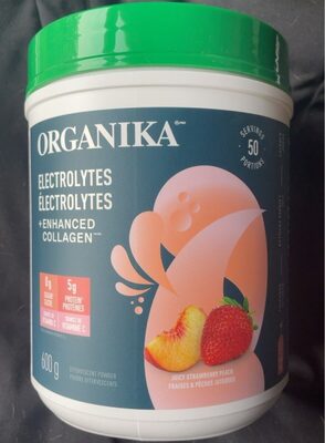 Electrolytes + Enhanced Collagen front packaging