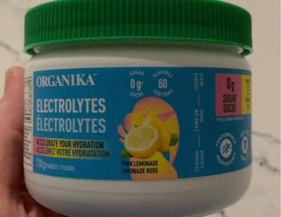 Electrolytes Pink Lemonade front packaging