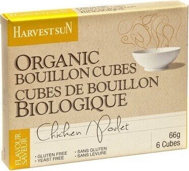 Chicken boul cubes org front packaging