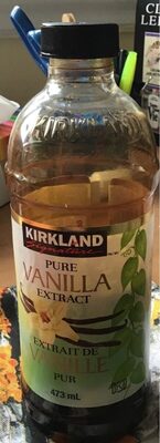 Extrait de vanille front packaging