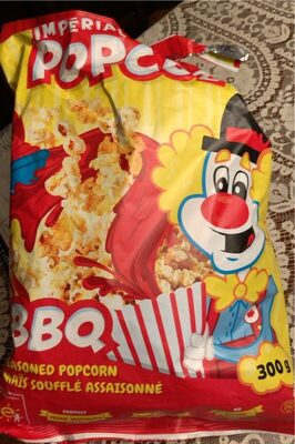 Bbq Popcorn front packaging