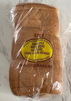 Homestyle white bread