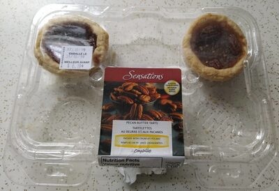 Tartelettes au beurre et aux pacanes front packaging