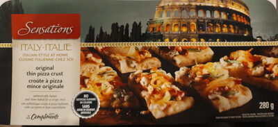 croûte à pizza mince