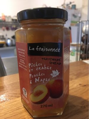 Tartinade (pêches Et érable)