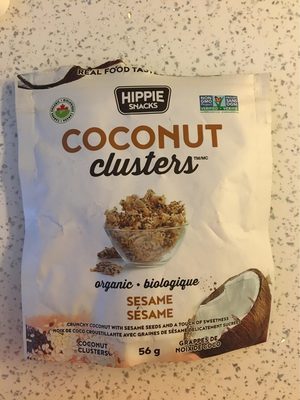 Organic Hippie Coconut Clusters - Sesame