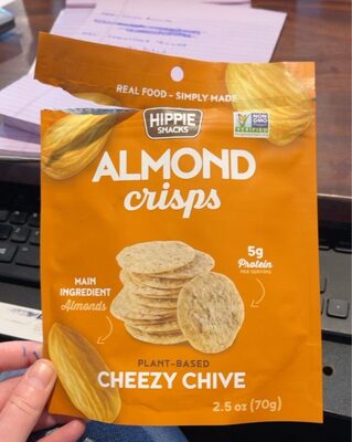 Almond Crisps - Cheezy Chive