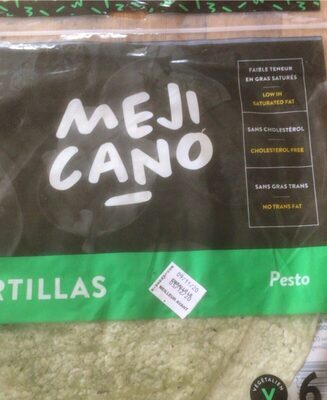 Tortillas pesto