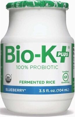 Organic Probiotic Fermented Rice Blueberry front packaging