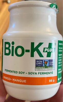 Probiotic Fermented Soy Dairy Free, Mango