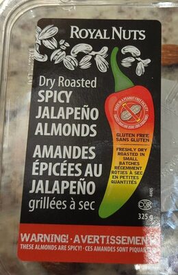 Dry Roasted Spicy Jalapeño Almonds