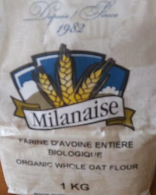 Farine d avoine entiere biologique
