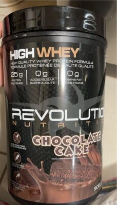 HIGH WHEY PROTEIN CHOCOLATE CAKE