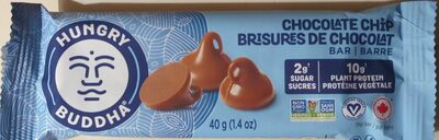 Chocolate chip bar front packaging