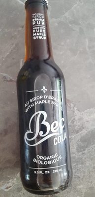 Bec Cola front packaging