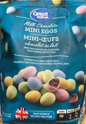 Milk chocolate mini eggs