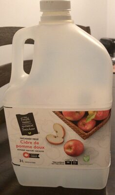 Cidre de pomme doux