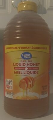Liquid Honey, Pure front packaging