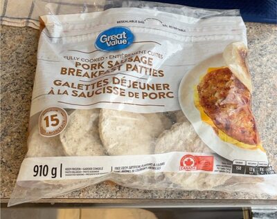 Pork sausage fully cooked