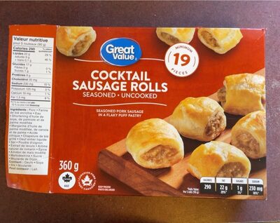Coctail sausage rolls