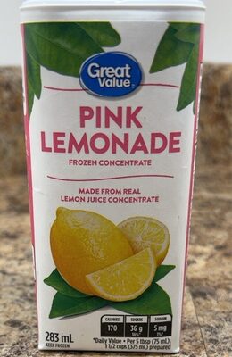 Pink Lemonade Frozen Concentrate