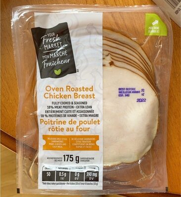Oven Roasted Chicken Breast front packaging