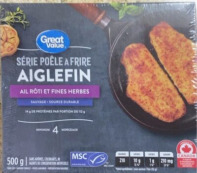 aiglefin front packaging