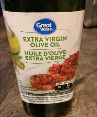 Extra Virgin Olive Oil front packaging