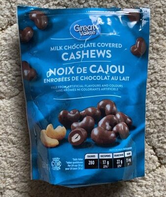 Milk Chocolate Covered Cashews