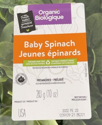 Baby spinach