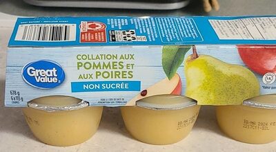 APPLE PEAR UNSWEETENED SNACK