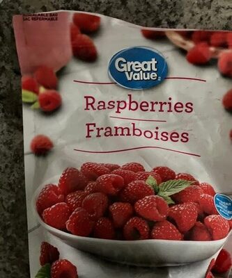 Framboises surgelées