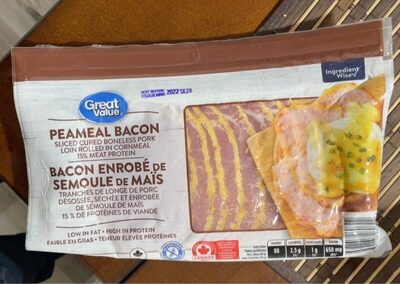 Peameal Bacon front packaging