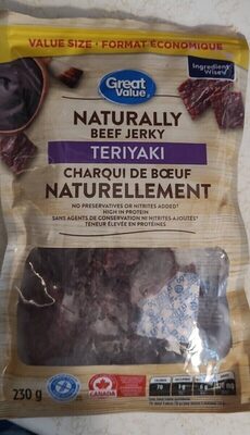 Naturally Beef Jerky Teriyaki