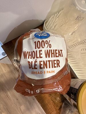 100% Whole Wheat Bread