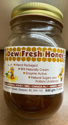 Alfalfa Buckwheat Honey front packaging