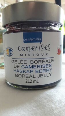 Gelée boréale de camerises