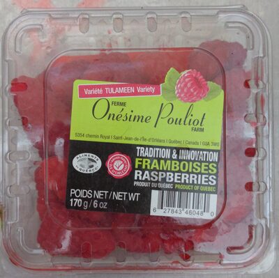 Framboise front packaging